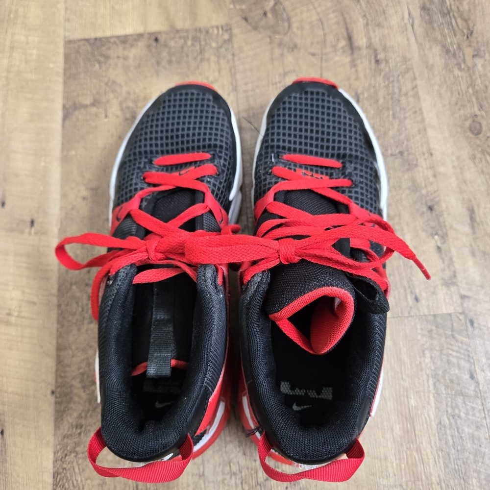 Nike Lebron Witness 7 Basketball Black/red And White Sneakers,  6.5 Y - Picture 5 of 12